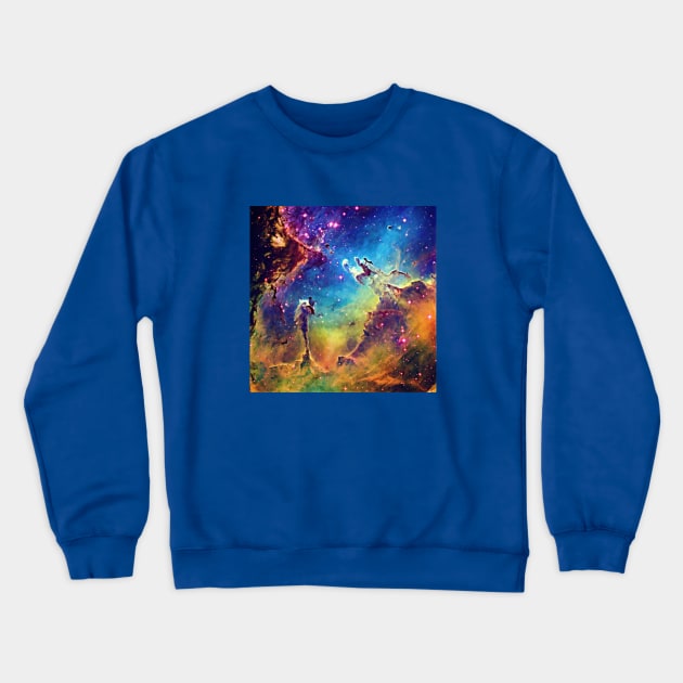 Pillars of Creation Crewneck Sweatshirt by Alpenglow Workshop